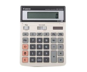 佳能計算器WS-1200H